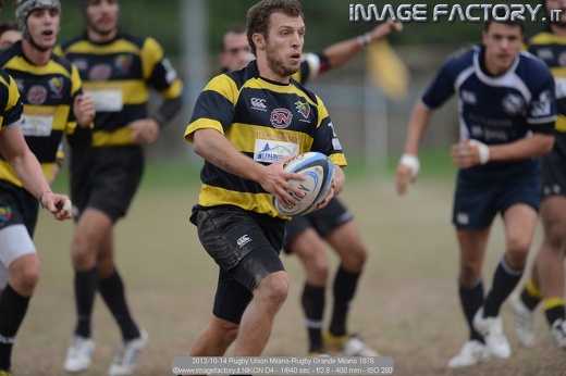 2012-10-14 Rugby Union Milano-Rugby Grande Milano 1876